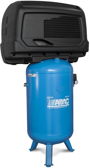 Abac Compresseur 150L 3CV Mono-étagé Insonorisé Vertical Abac Compresseur 150L 3CV Mono-étagé Insonorisé Vertical